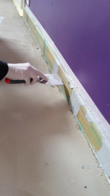 3 - le recouvrement des plinthes