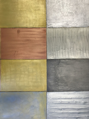 Palette des enduits à effet métallisé